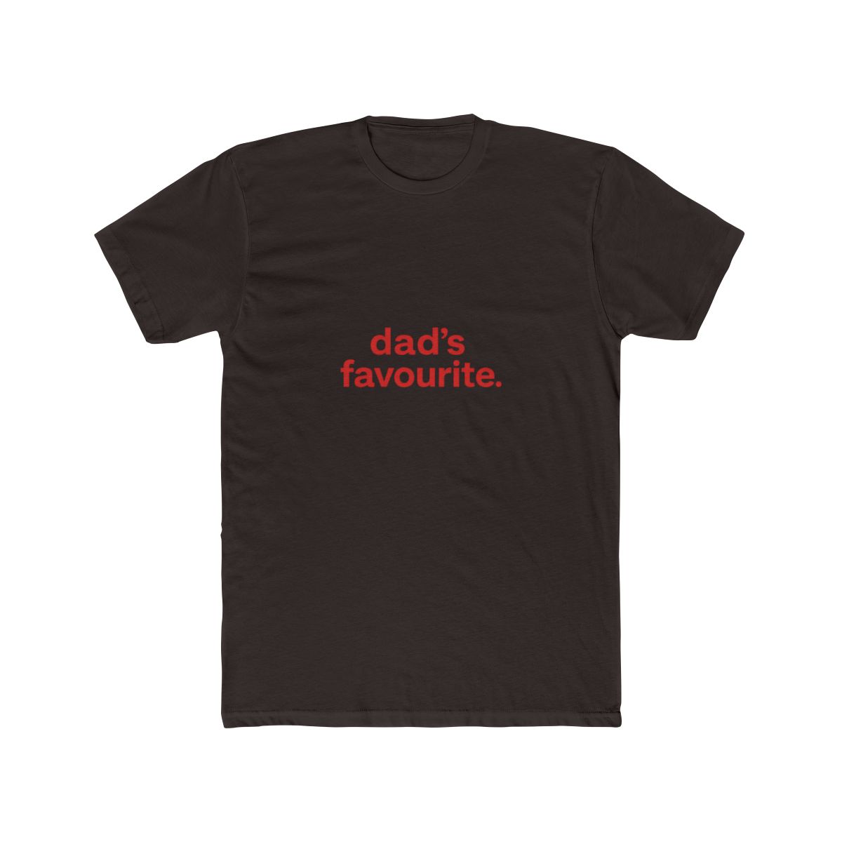 Dad's Favorite Baby Tee Graphic Crop T-Shirt - alternate angle 4, merchandise