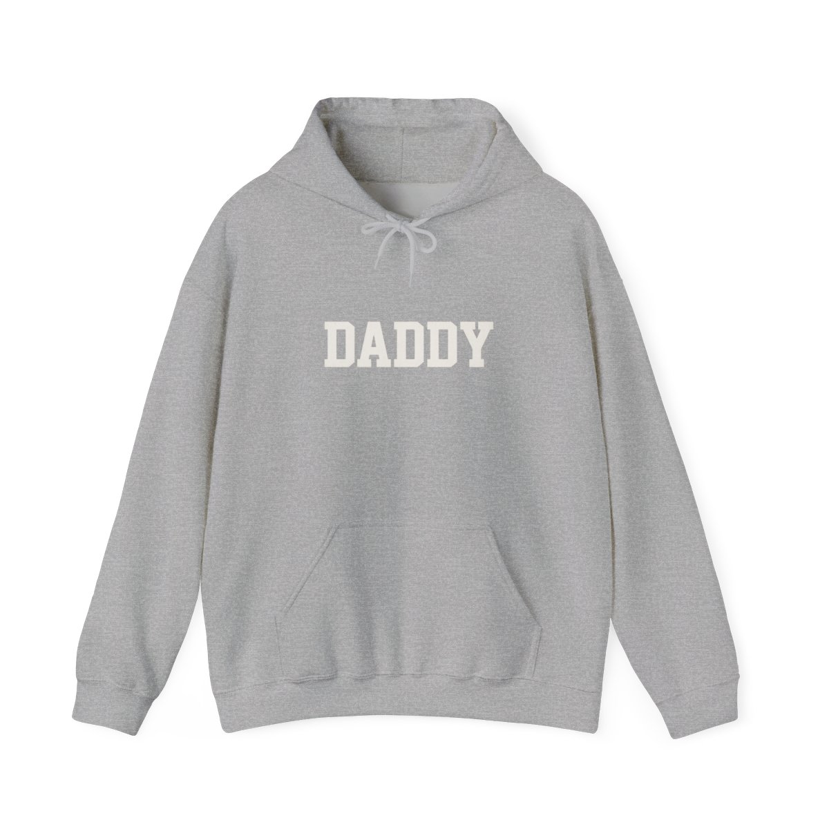 Bold Daddy Print Cozy Pullover Hoodie - alternate angle 2, merchandise