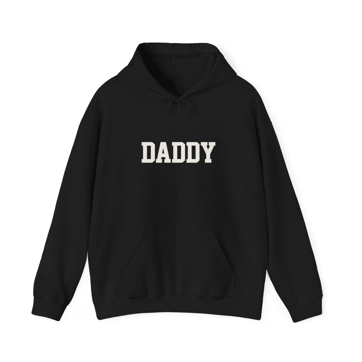 Bold Daddy Print Cozy Pullover Hoodie