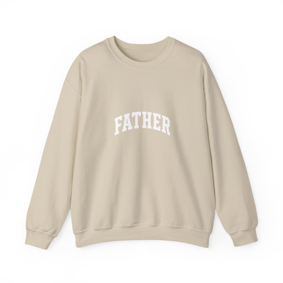 Bold Father Typography Proud Dad Crewneck Sweatshirt - Legend Gift - alternate angle 5, merchandise