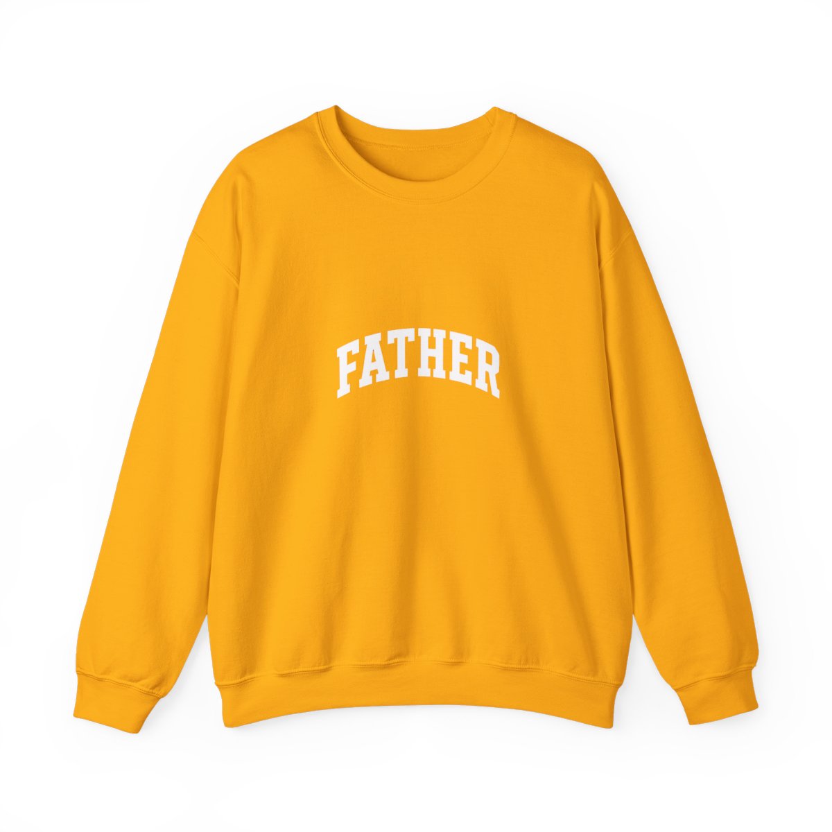Bold Father Typography Proud Dad Crewneck Sweatshirt - Legend Gift - Official Sweatshirts merchandise