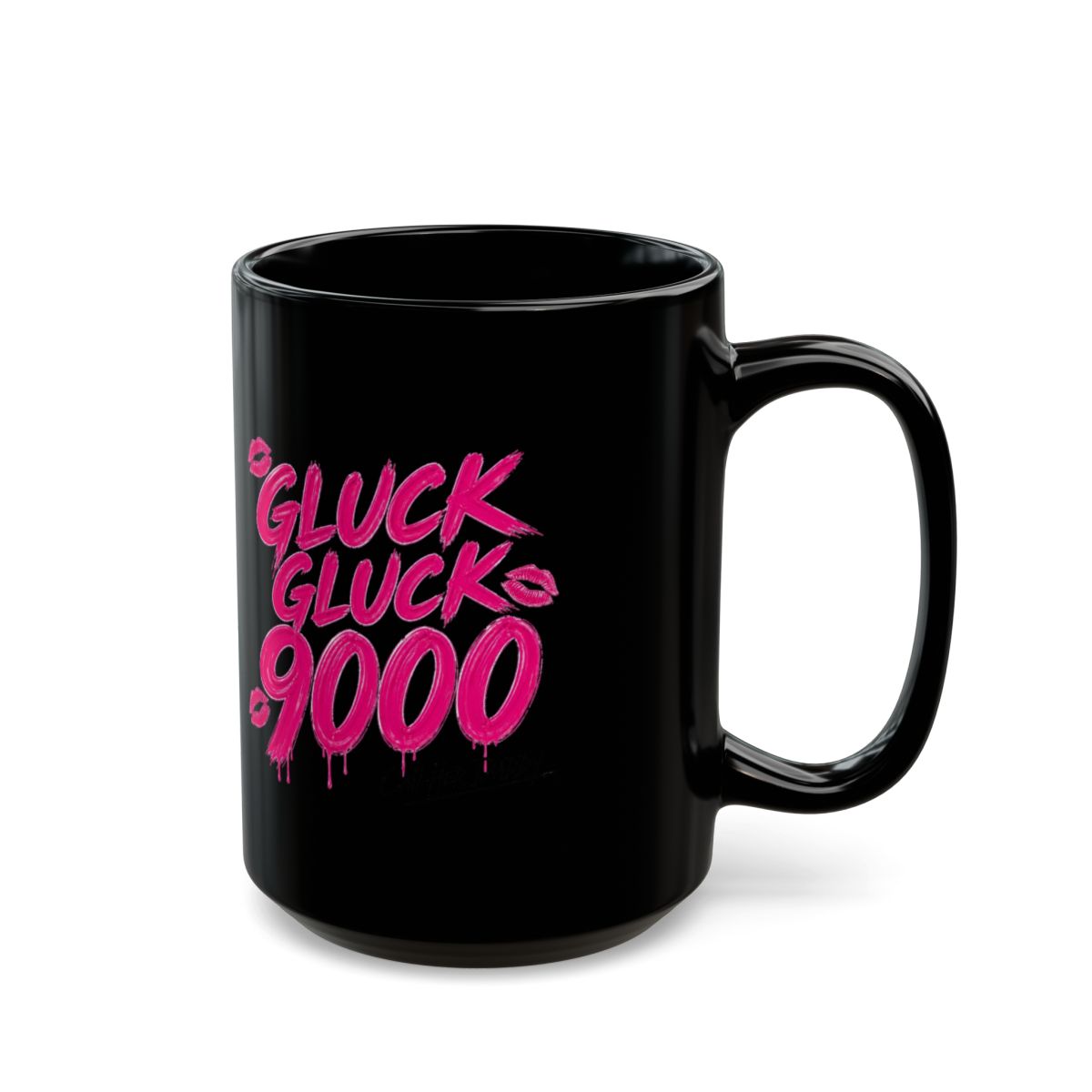 Call Her Daddy "Gluck Gluck 9000" Black Mug