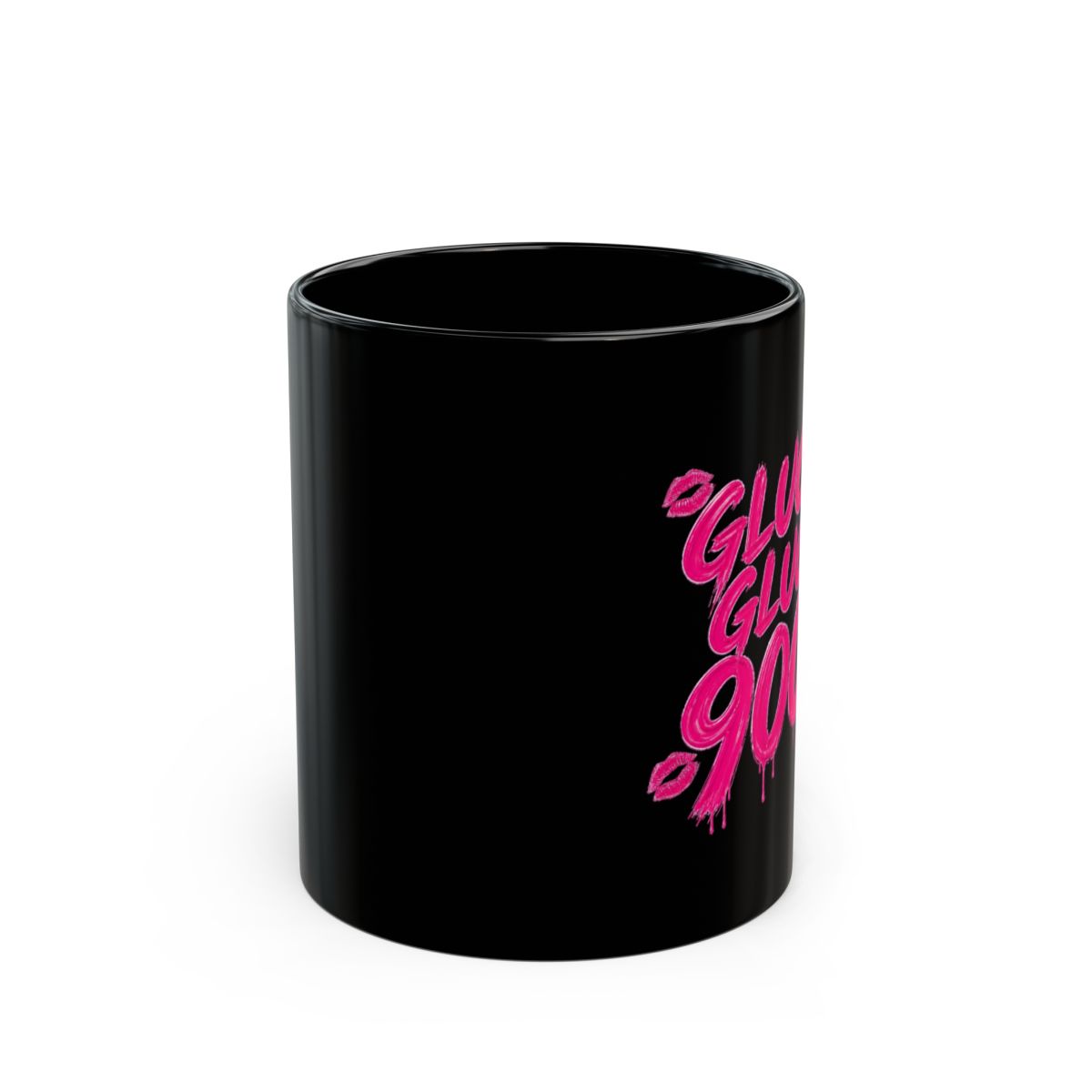 Call Her Daddy "Gluck Gluck 9000" Black Mug - alternate angle 1, merchandise
